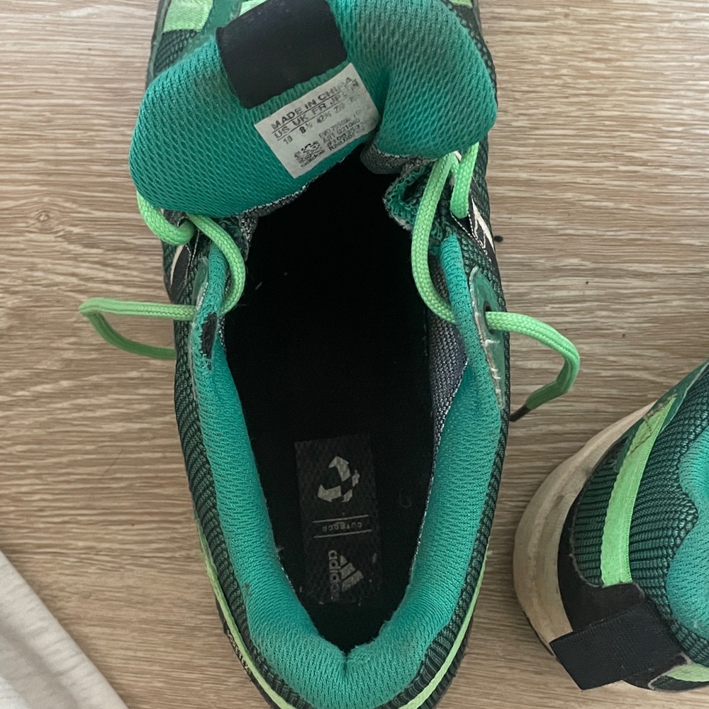 Adidas Green and Black Trail Hiking Sneakers - Picture 5 of 6
